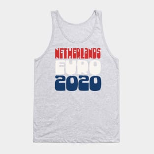 Netherlands / Euro 2020 Football Fan Design Tank Top